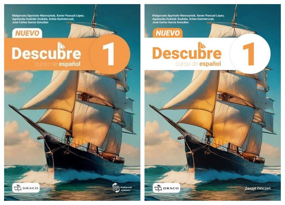 NUEVO Descubre 1 Podręcznik + Zeszyt ćwiczeń DRACO