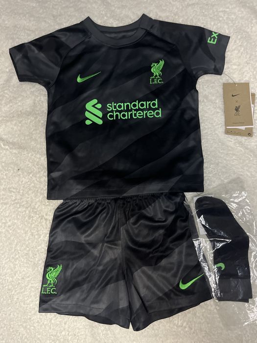 Conjunto Nike Liverpool fc equipamento GK  23-24 BEBÉ