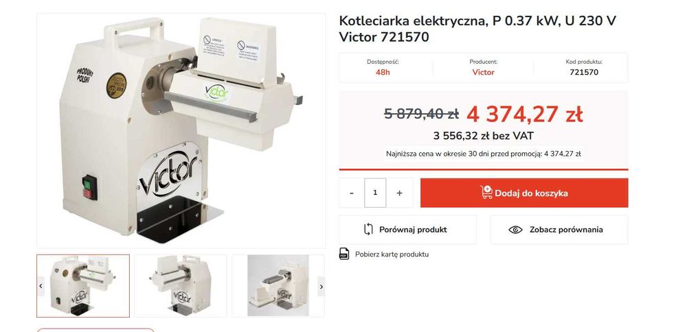 Kotleciarka elektryczna