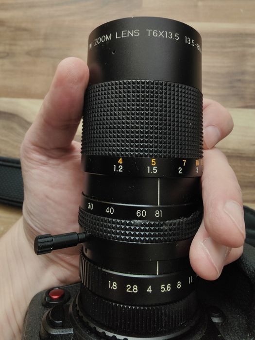 Obiektyw TV Lens 13.5-81mm f1.8 micro 4/3 m4/3