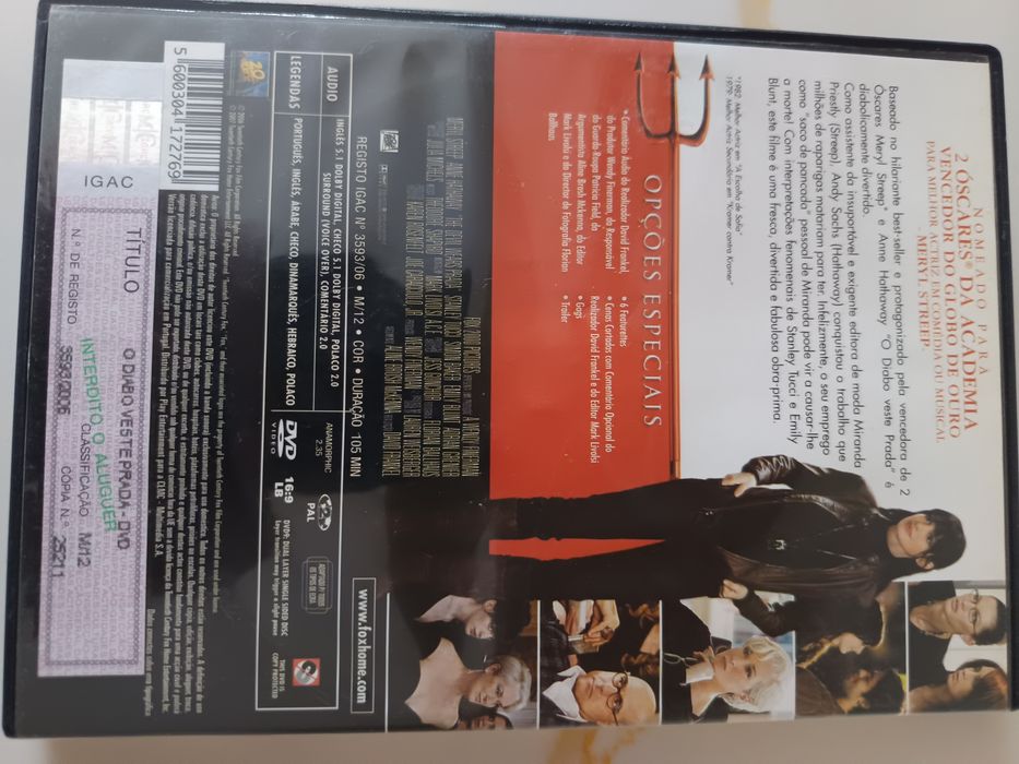 DVD diabo veste prada