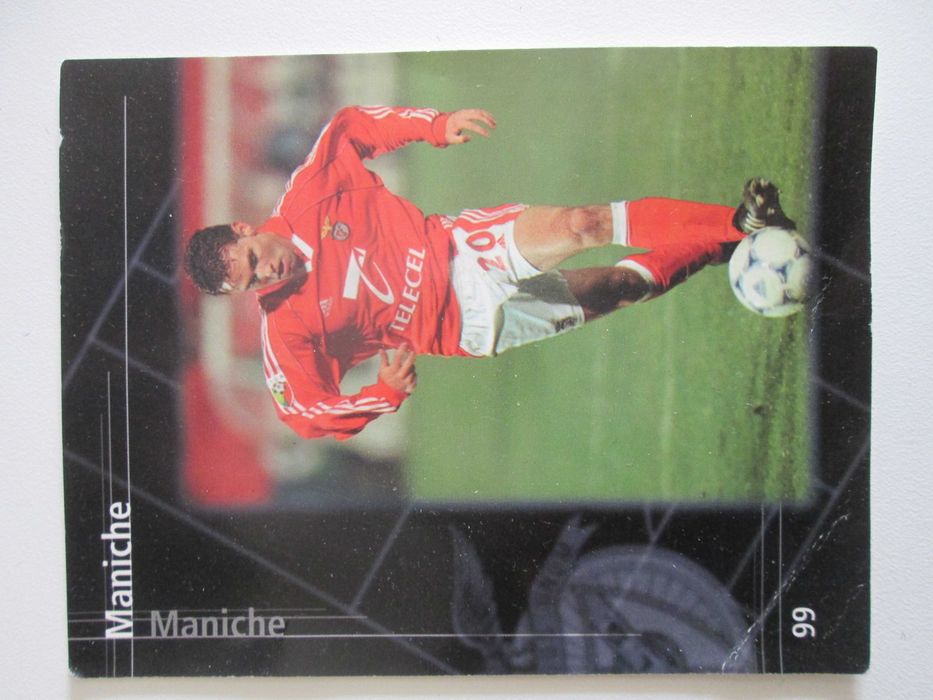 Postal-Cromo Panini do Futebol Português