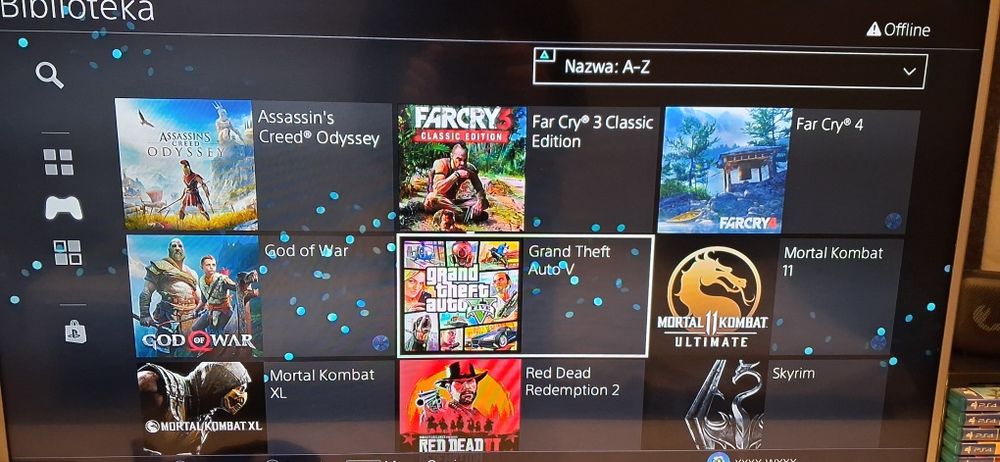 Ps4 slim, 2 pady gry na konsoli