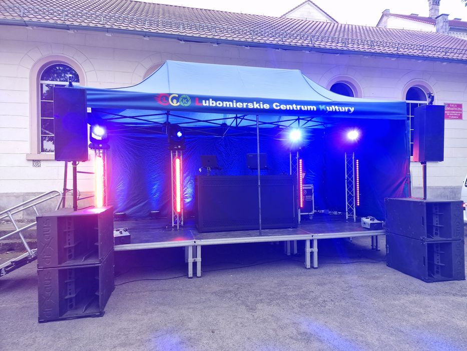 Zestaw Draus System Plener Nagłośnienie HLA HF24 STK 212  STK712 Napęd