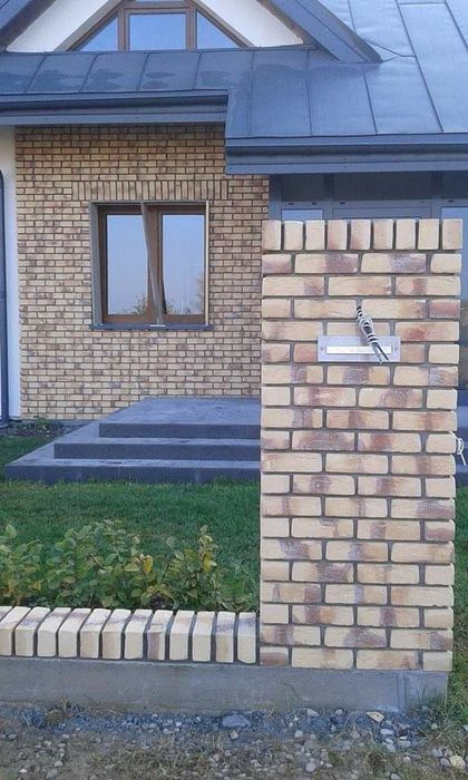 Ogrodzenia klinkierowe joniec pustaki łupane gładkie panele