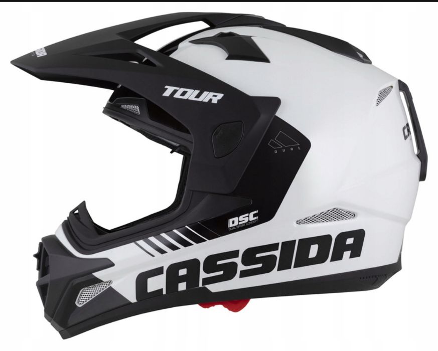 Kask Motocyklowy Cassida Tour turystyczny pod interkom XS-XXL