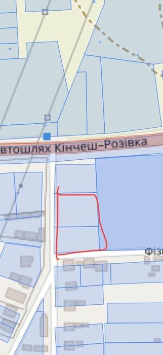 Продаж та оренда земельної ділянки у Кінчеші