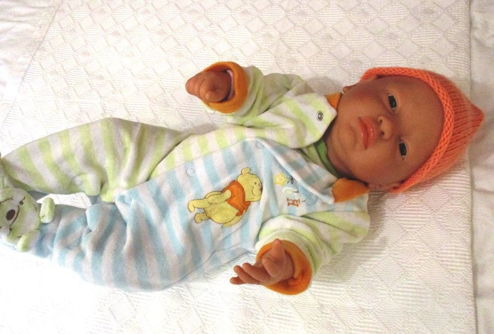 Bebe Reborn menino inteiro Vinyl, Xuxa com íman