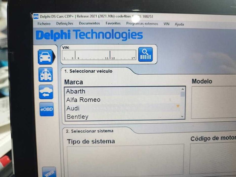 Máquina de diagnósticos  para carros e camiões