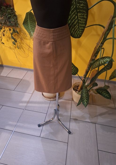 Spódnica damska wysoki stan spódniczka midi rozmiar M/L 38/40