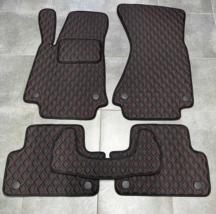 Коврики із екошкіри для Ауді\ Audi A3\ A4\ A6\ A5\ A8\ A7\ еко кожа