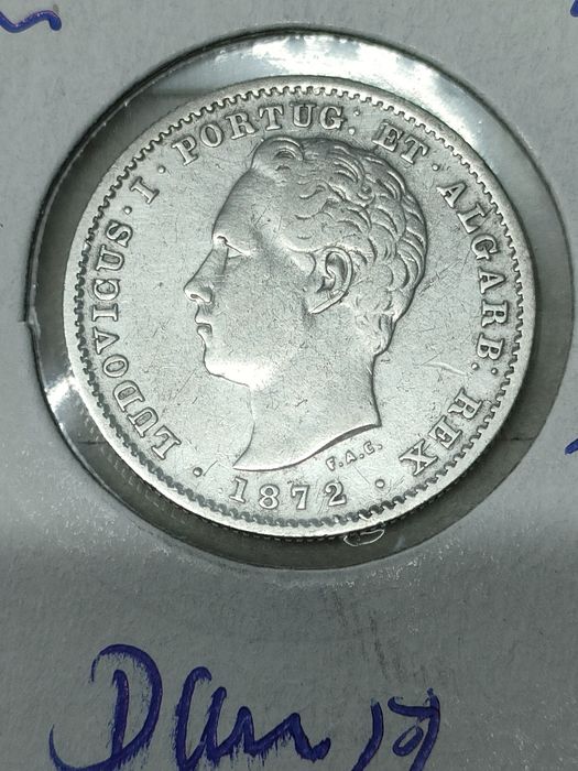 Moeda 200 Réis 1872 / Prata