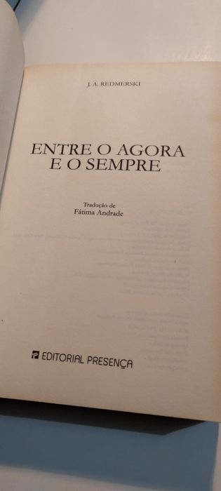 Livro Entre o agora e o sempre - J.A. Redmerski