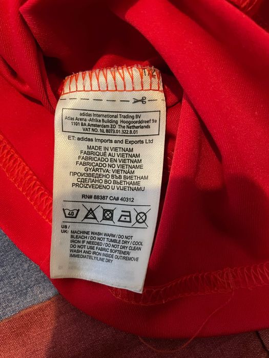 T-shirt oficial de jogo Adidas - Sport Lisboa e Benfica