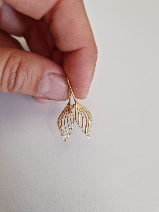 Złote Kolczyki Ażurowe 585 (14K) | 1.88g Stan Idealny OKAZJA z 1598 zł!