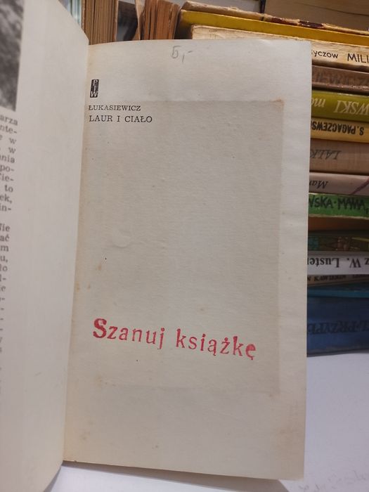 Jacek Łukasiewicz Laur i ciało