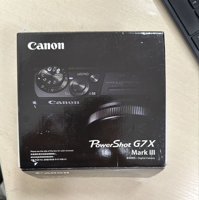 Б/в Фотоапарат Canon PowerShot G7 X Mark III Black (3637C013)