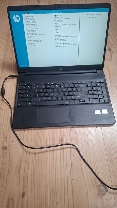 Laptop HP 15S-eq2904nw  Ryzen 5-5500   (6x2.10GHz)   1920x1080