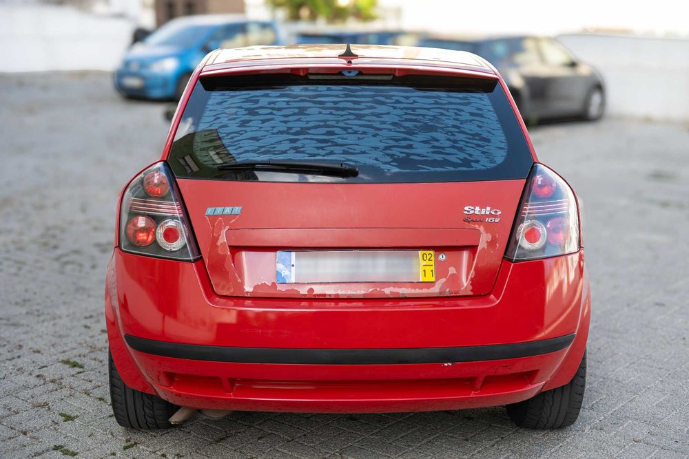 Fiat Stilo Vermelho 2002