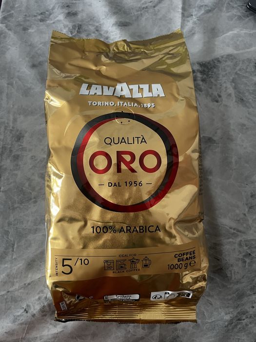 Кава Lavazza в зернах, кофе Лаваза,  Oro