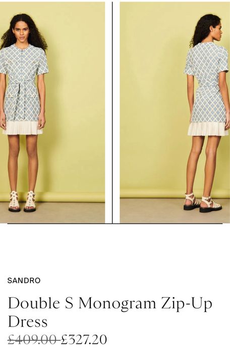 Сукня Sandro Paris