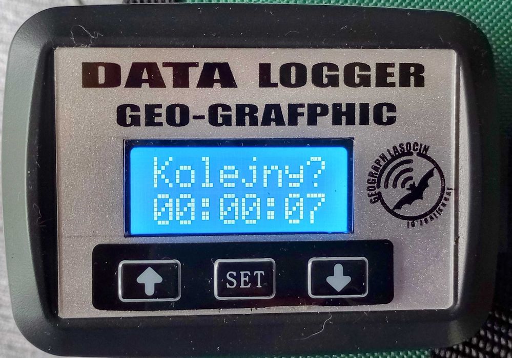 Wykrywacz dużego zasięgu z rejestratorem  GEO GRAPH + Data Logger