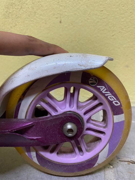 Patinete dobrável e ajustável para lazer
