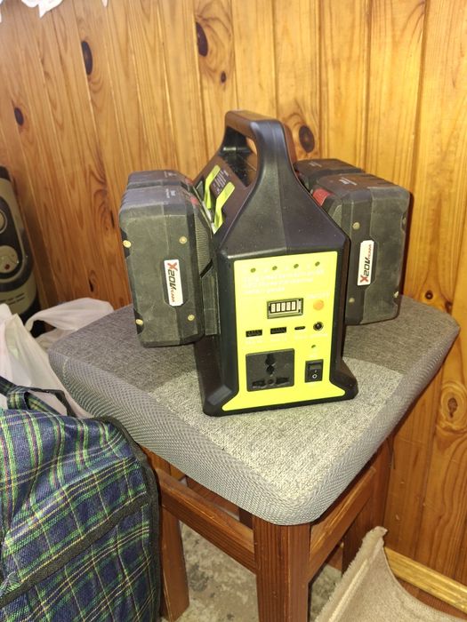 Портативная зарядная станция, инвертор с аккумуляторами Parkside