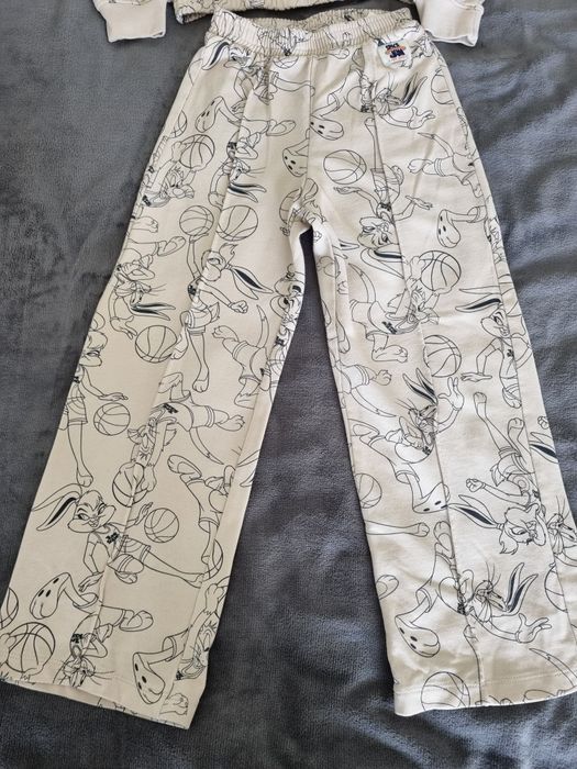 *Śliczny*Beżowy komplet rozm.140 H&M