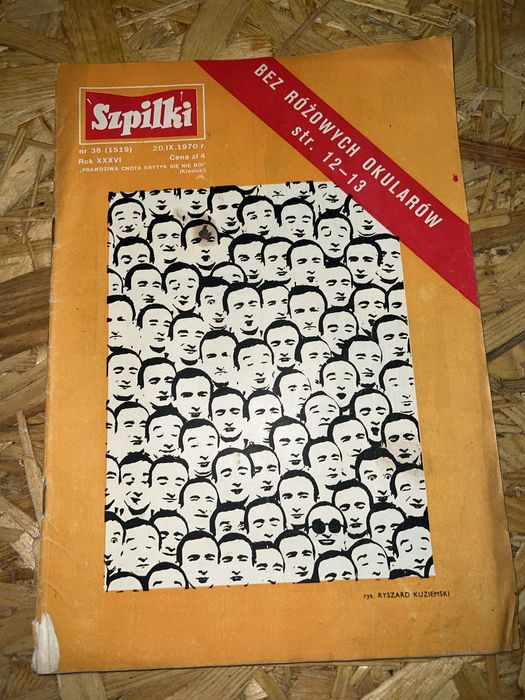 Gazeta szpilki 20 września 1970 - kolekcja gazet PRL