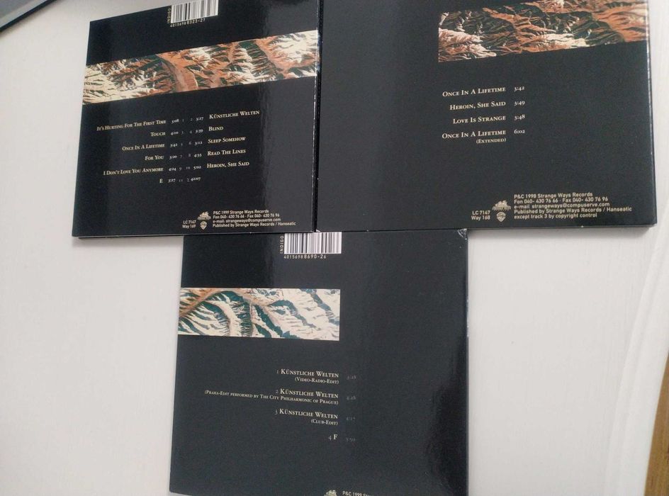 Wolfsheim "Spectators Trilogie" Box 3 CD, b. rzadki