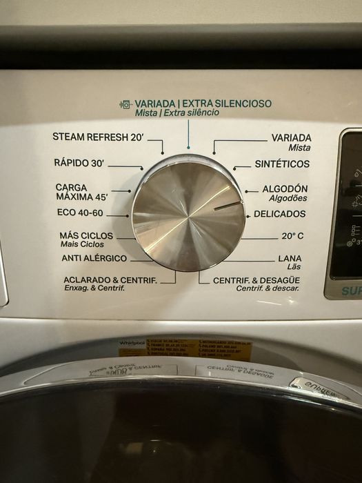 Máquina lavar roupa Whirlpool
