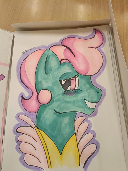 Furry art badge oc