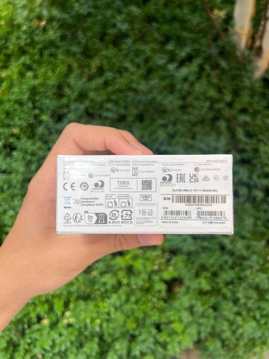 Мікрофонна радіосистема для фотокамери, для смартфона DJI Mic Mini 1TX + 1RX + перехідник на litingh