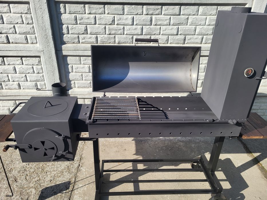 4мм! Усиление! Мангал Барбекю Коптильня / Печь под Казан