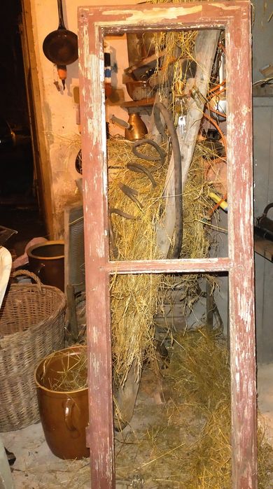 Rama okna RUSTIC bardzo stara