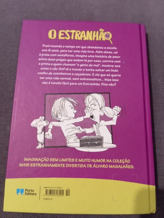 Livro "o estranho", vol. 14, de Álvaro Magalhães