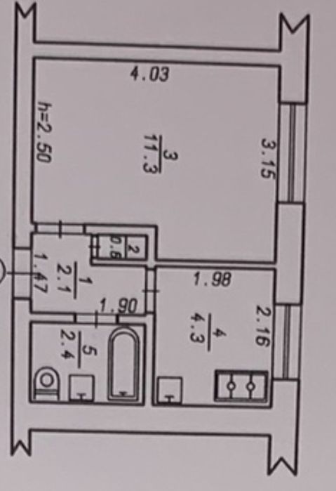 Бюджетна 1-кімнатна квартира (малосімейка) на Південно-Заході!
