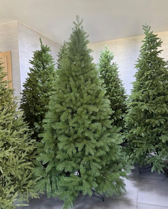 choinka sztuczna sosna 3d 100% full pe premium 220 cm jak żywa