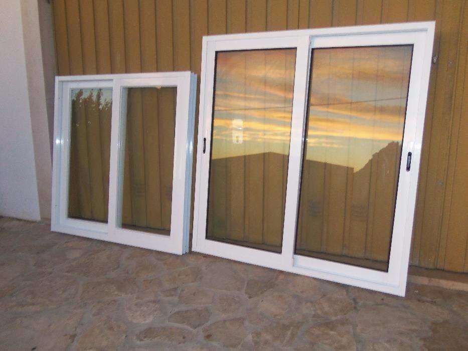 Varias Janelas alumínio Vidro Duplo - Porta Alumínio Sacada