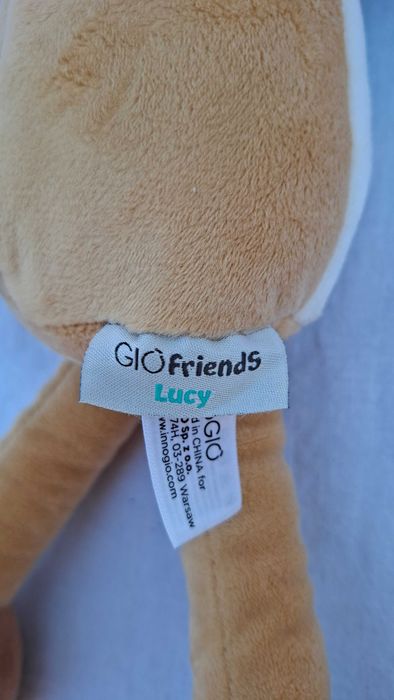 Przytulanka interaktywna Lucy Innogio małpka