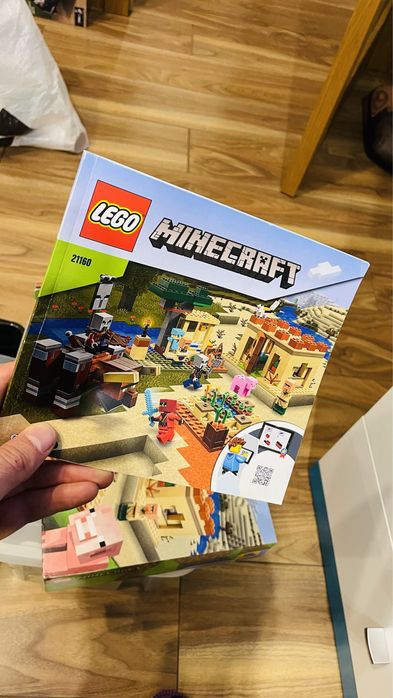 Lego 21160 Minecraft Najazd złosadników KOMPLETNE instrukcja i
