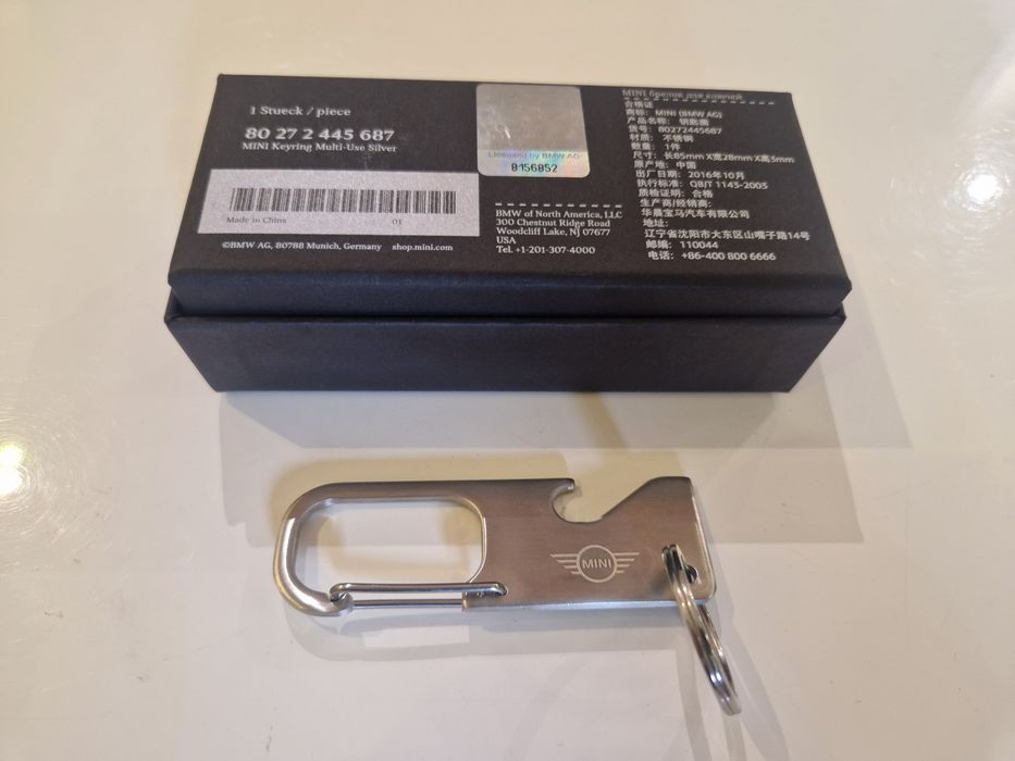 Brelok MINI wielofunkcyjny srebrny