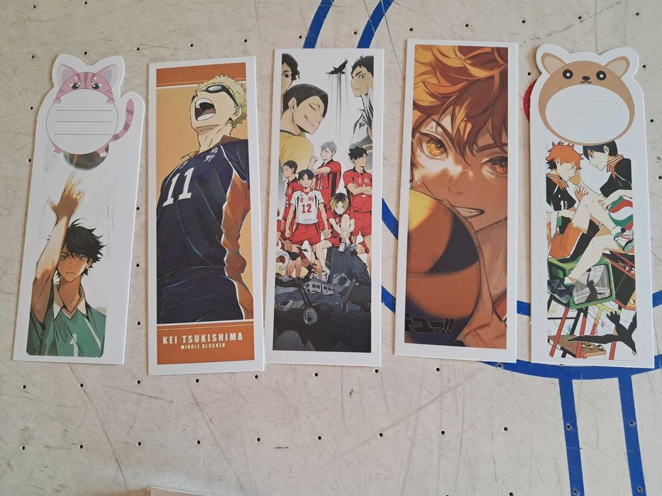 Zakładki manga 34 szt. Haikyuu!