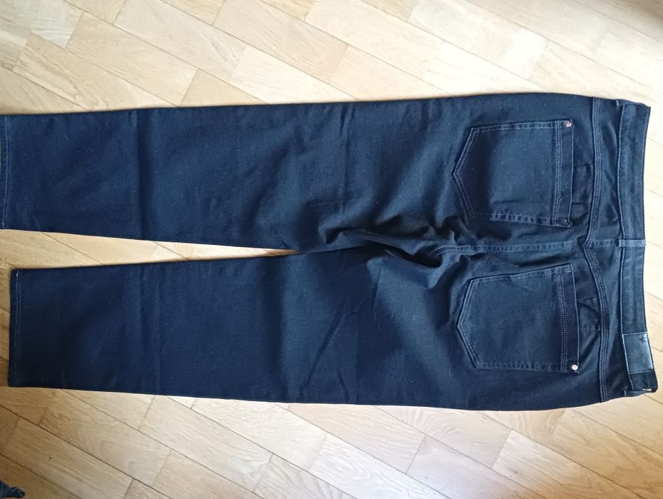 Super Spodnie jeansowe Marks & Spencer M/L jeansy z elastanem pas 95 c