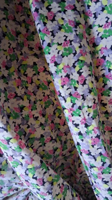Sukienka kwiaty oversize M h&m