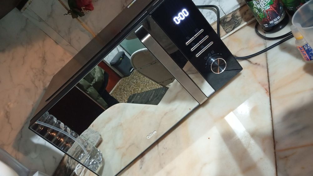 Microondas digital espelhado