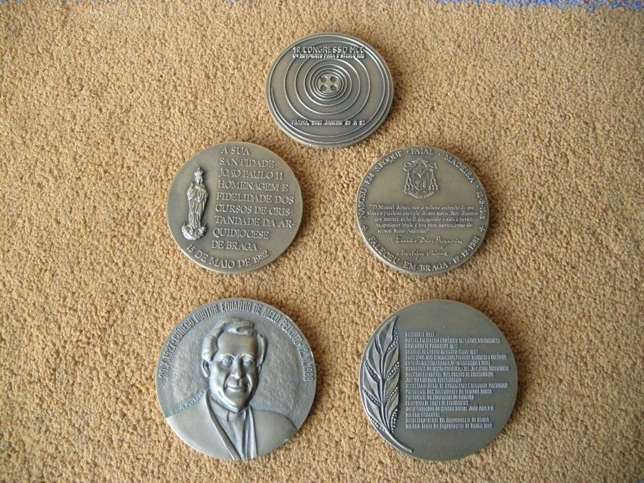 Vendo 5 cinco bronzes de colecção