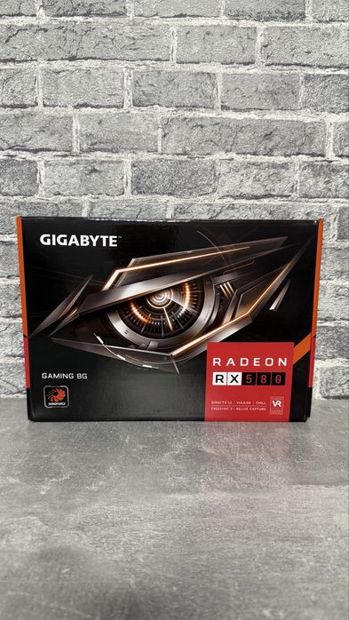 Видеокарта GIGABYTE  Radeon rx580 8 GB