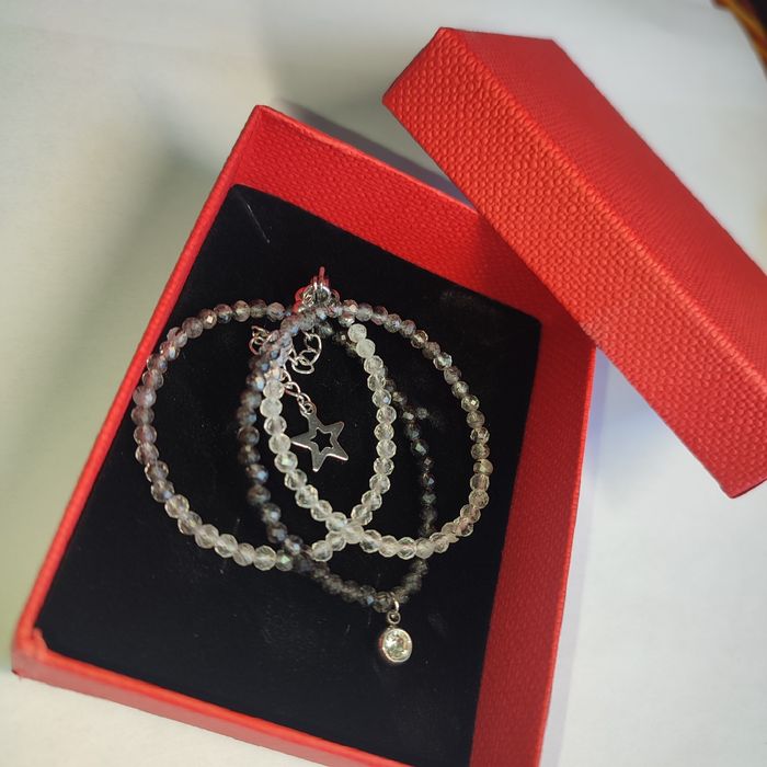 Чокеры из турмалина, аквамарина, рутилового кварца (волосатик)